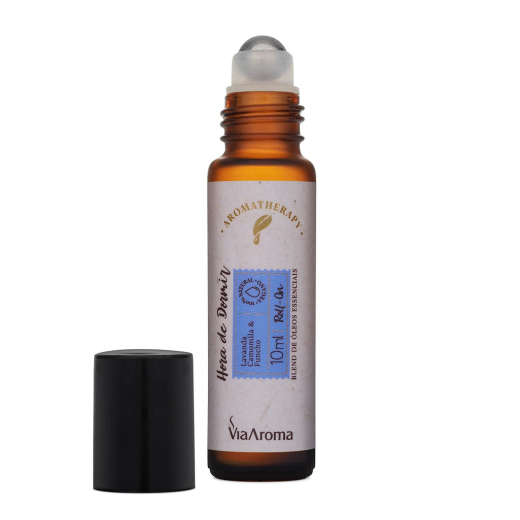 Roll-On Blend Óleos Essenciais Hora de Dormir Via Aroma 10ml
