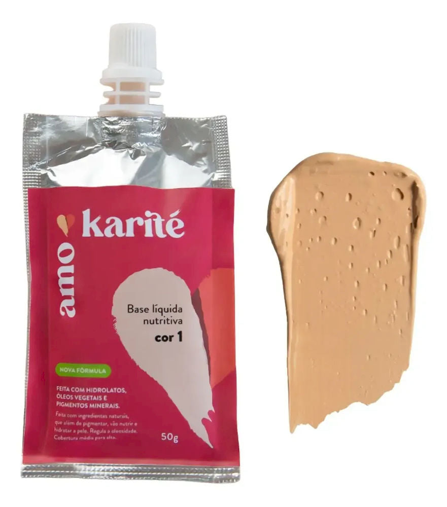 Base Liquida Nutritiva 50g - Cor 1.5 AmoKarité