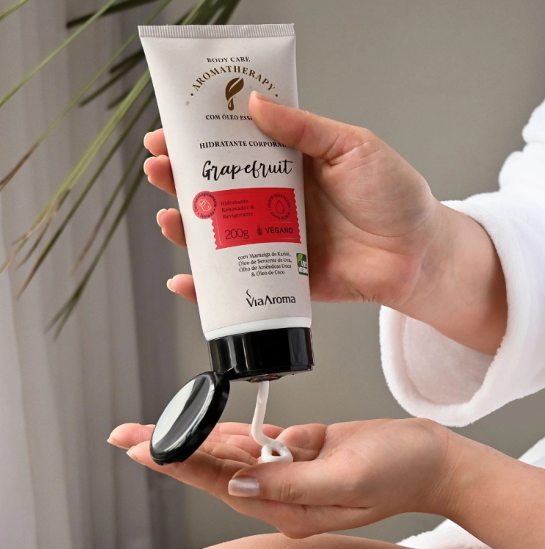 Hidratante Desodorante Corporal Grapefruit – Via Aroma | 200ml