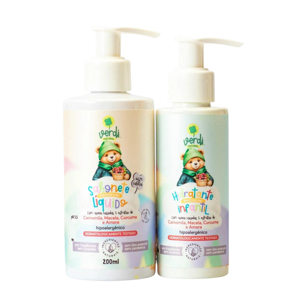 Kit Hidratante PróImuni +  Sabonete Líquido PróImuni Verdi Natural