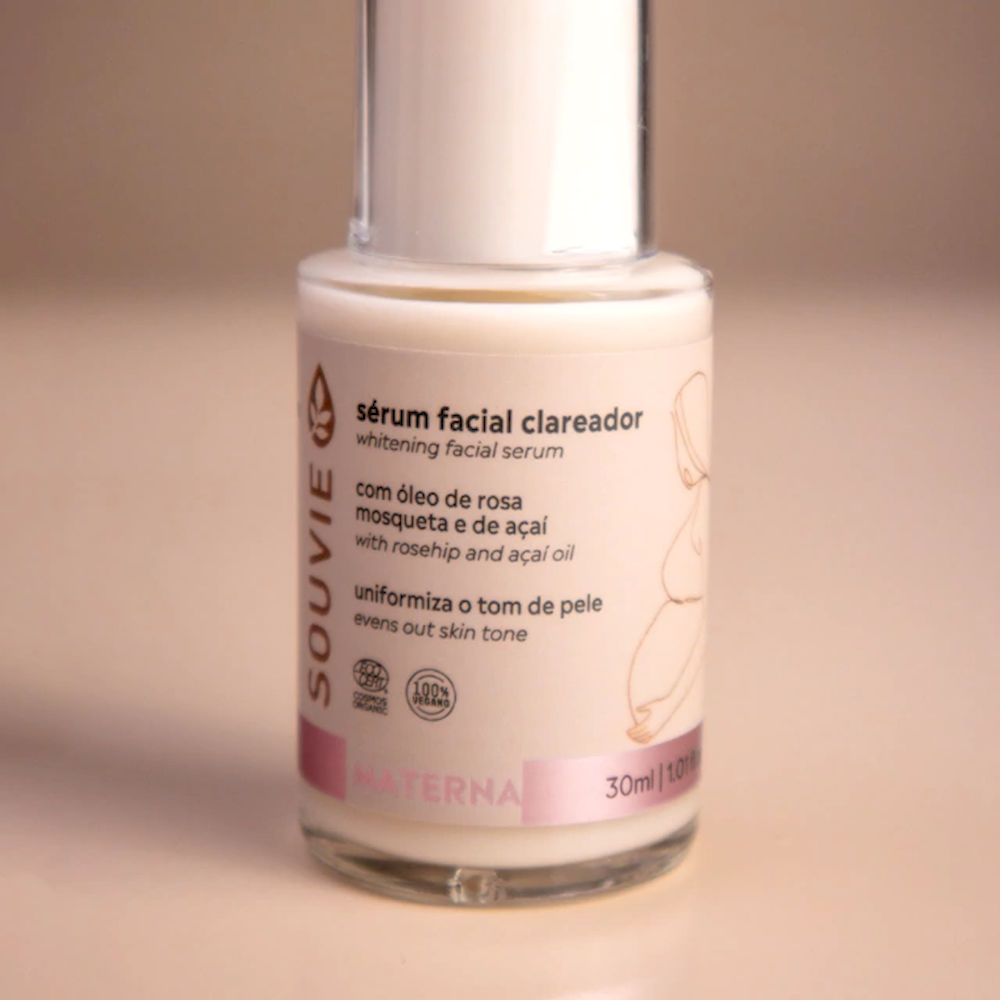 Sérum Facial Clareador Materna Souvie 30ml