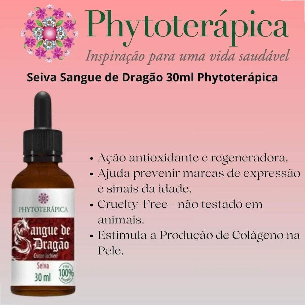 Seiva Sangue de Dragão Phytoterápica 30ml