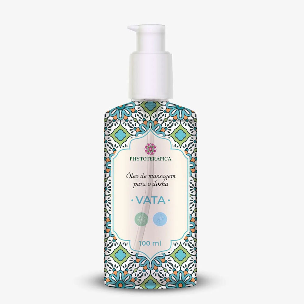 Óleo de Massagem Corporal Para Dosha Vata Phytoterápica 100ml