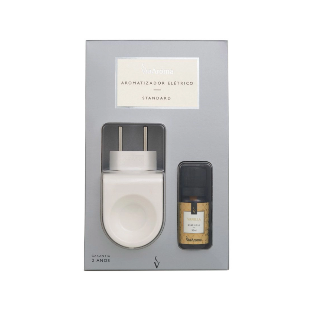 Difusor Elétrico Standard com Essência Vanilla – Via Aroma