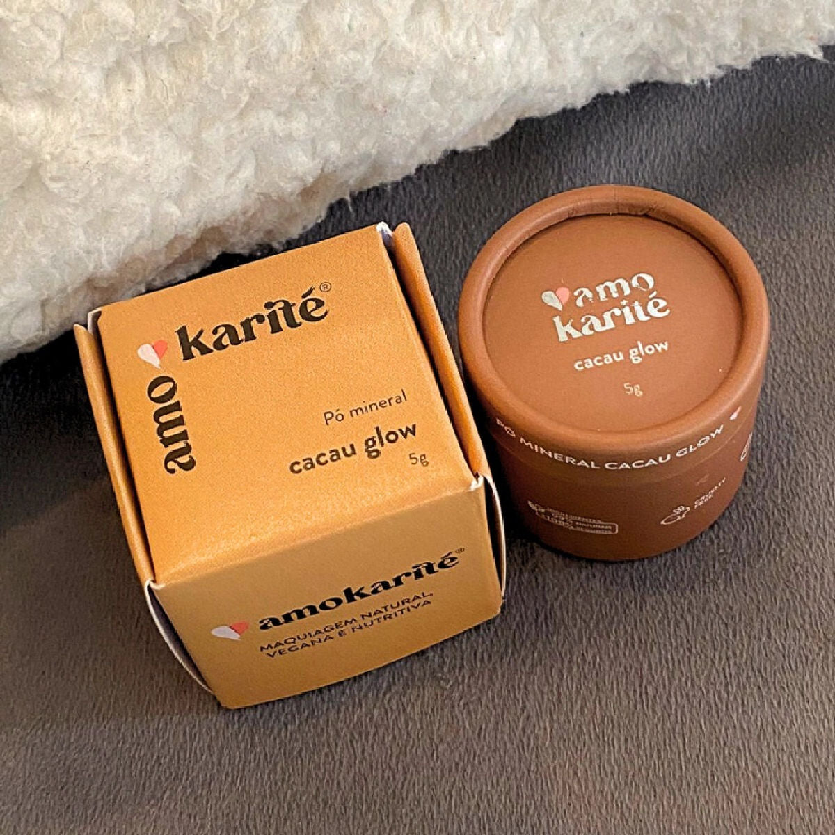 Pó Glow Mineral Cacau AmoKarité