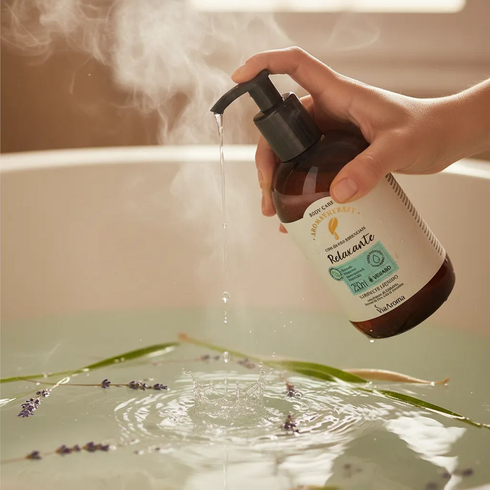 Sabonete Líquido Relaxante Aromatherapy 250ml - Via Aroma