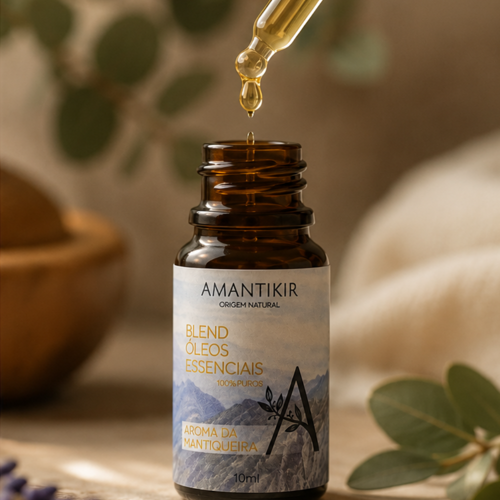 Blend de Oleos Essenciais Aroma da Mantiqueira 10 mL - AMANTIKIR