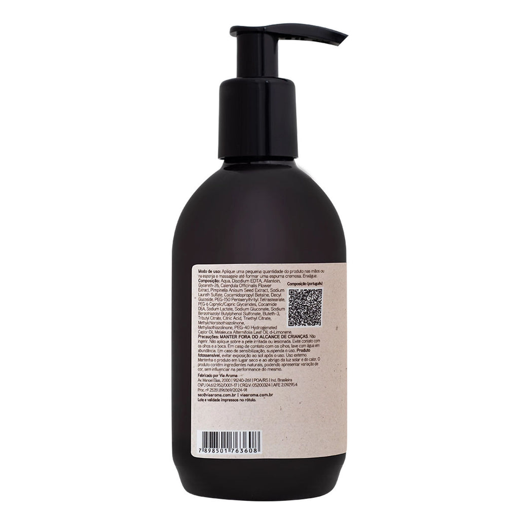 Sabonete Líquido Tea Tree Aromatherapy Via Aroma 250g