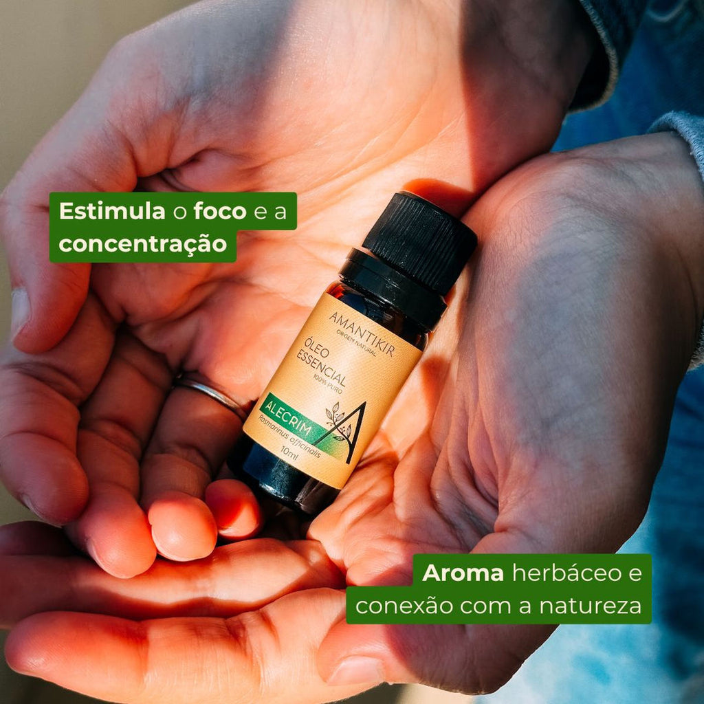 Óleo Essencial de Alecrim 10mL Amantikir