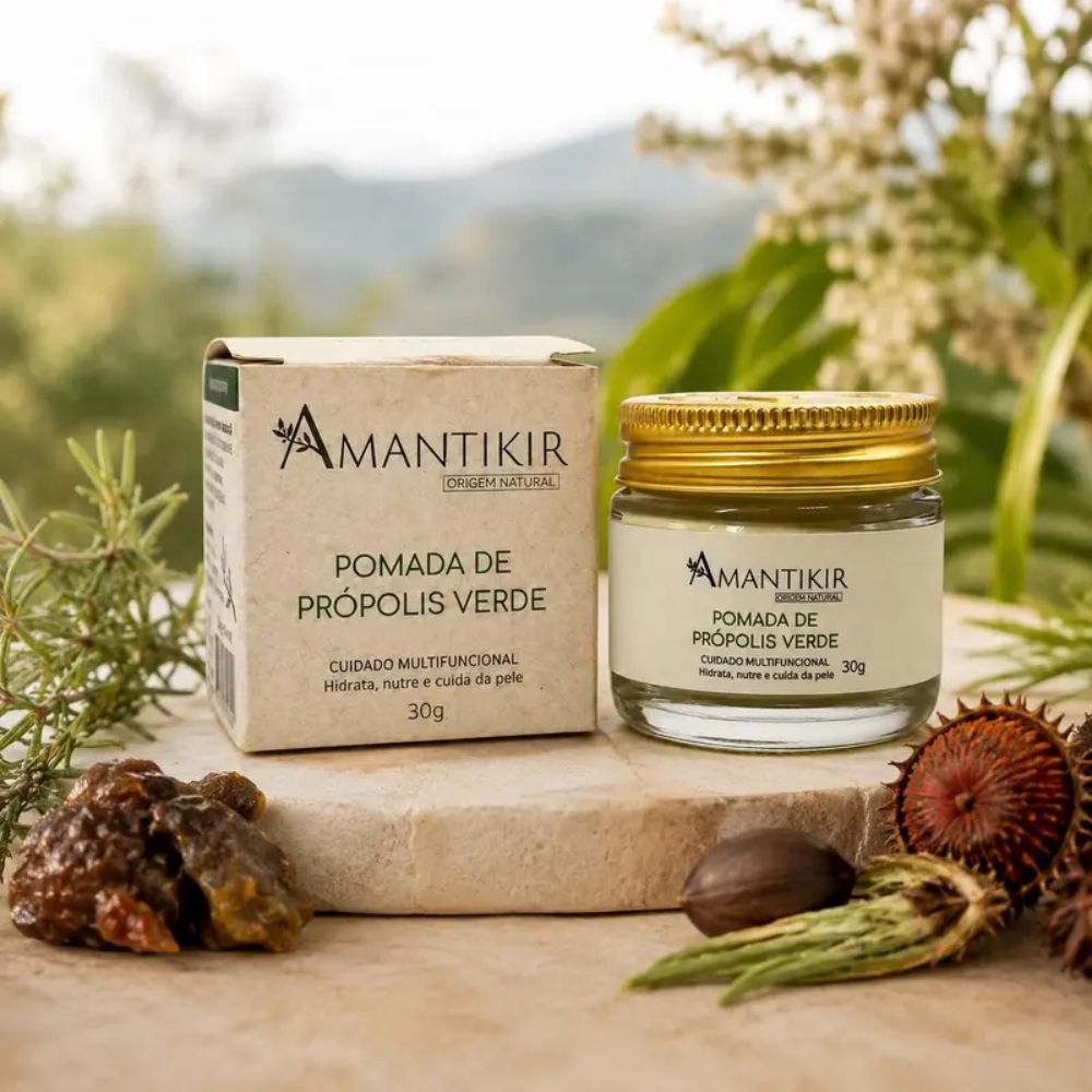 Pomada de Propolis Verde 30g - AMANTIKIR