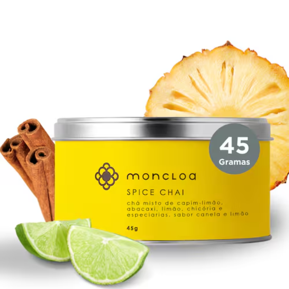 Chá Infusão de Ervas Spice Chai Moncloa Lata 45g