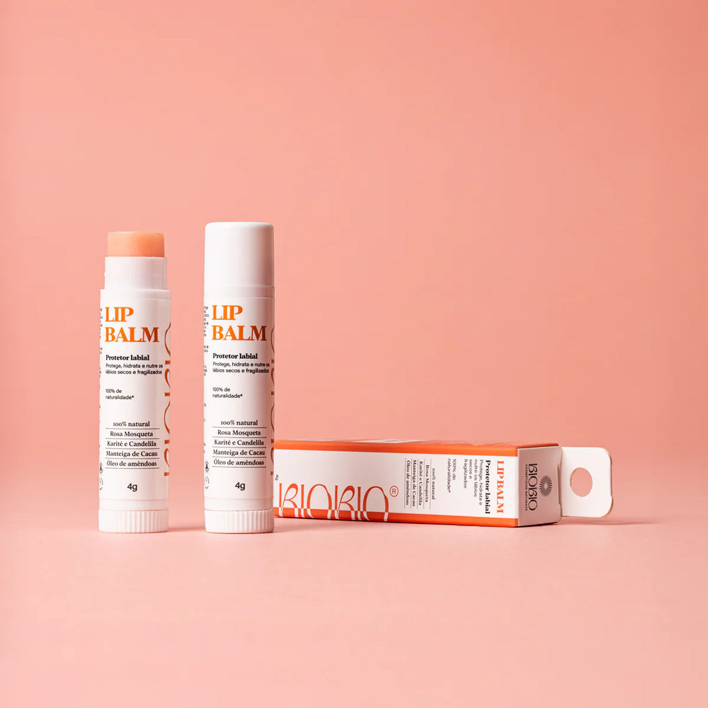 Lip Balm Protetor Labial Hidratante 4g - BioBio