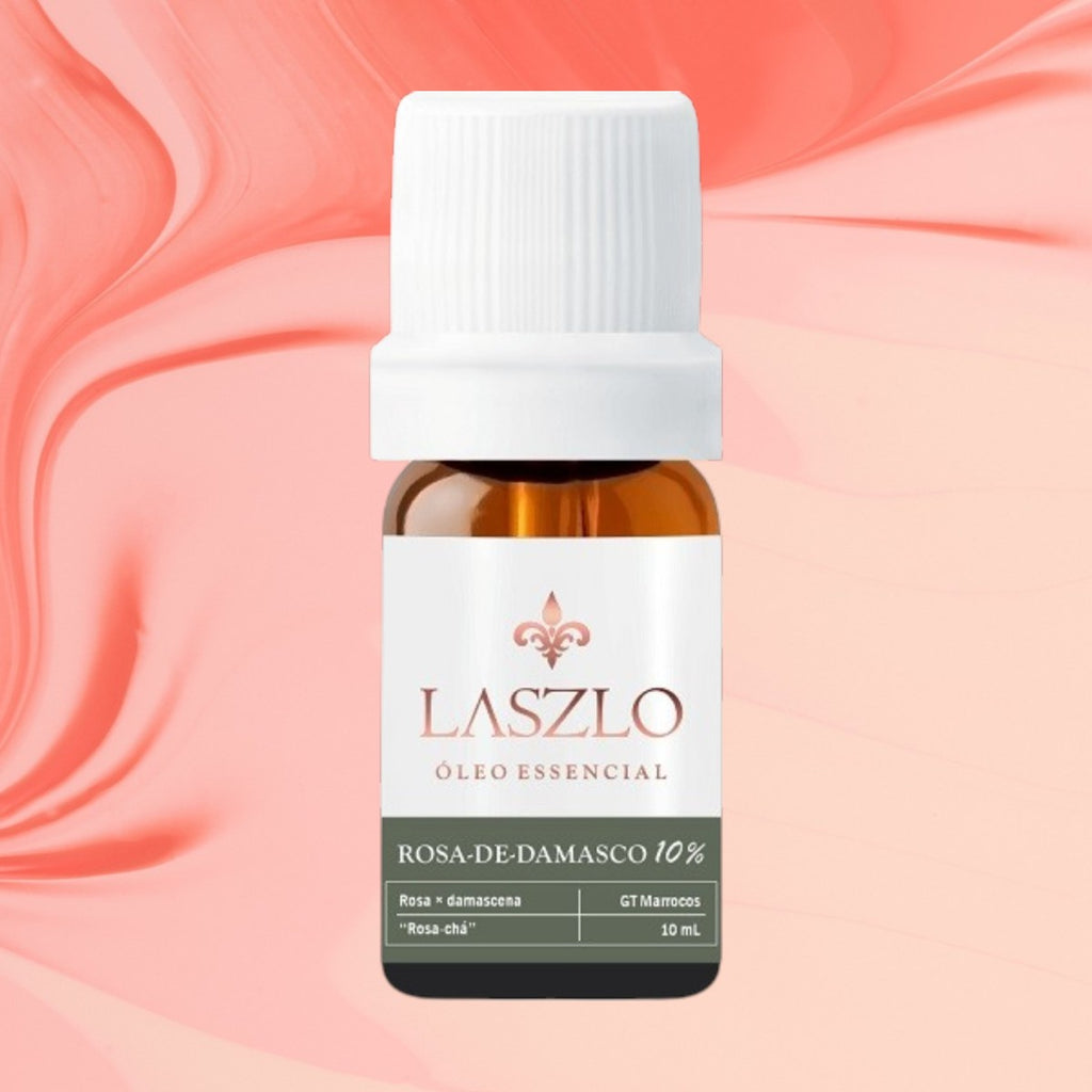 Óleo Essencial Rosa-de-Damasco 10% GT Marrocos Laszlo 10ml