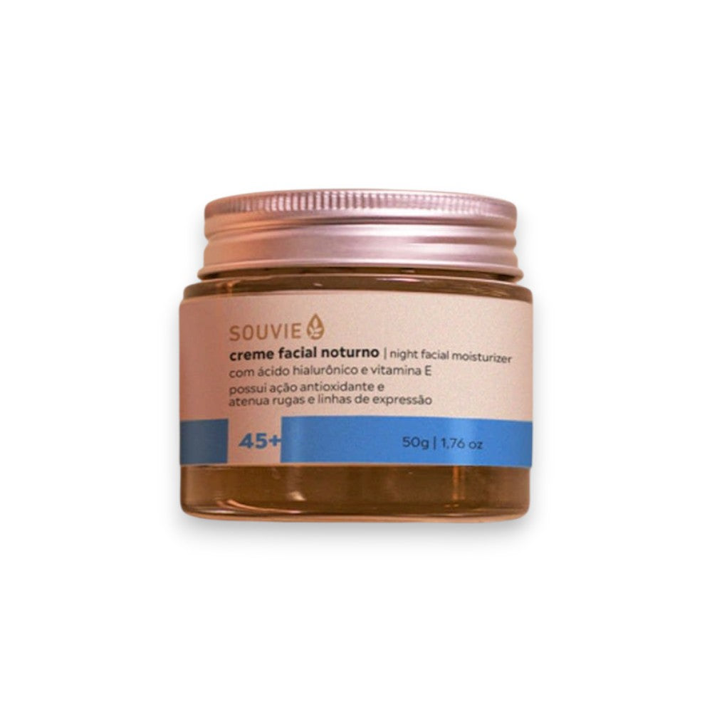Creme Facial Noturno 45+ 50g - Souvie