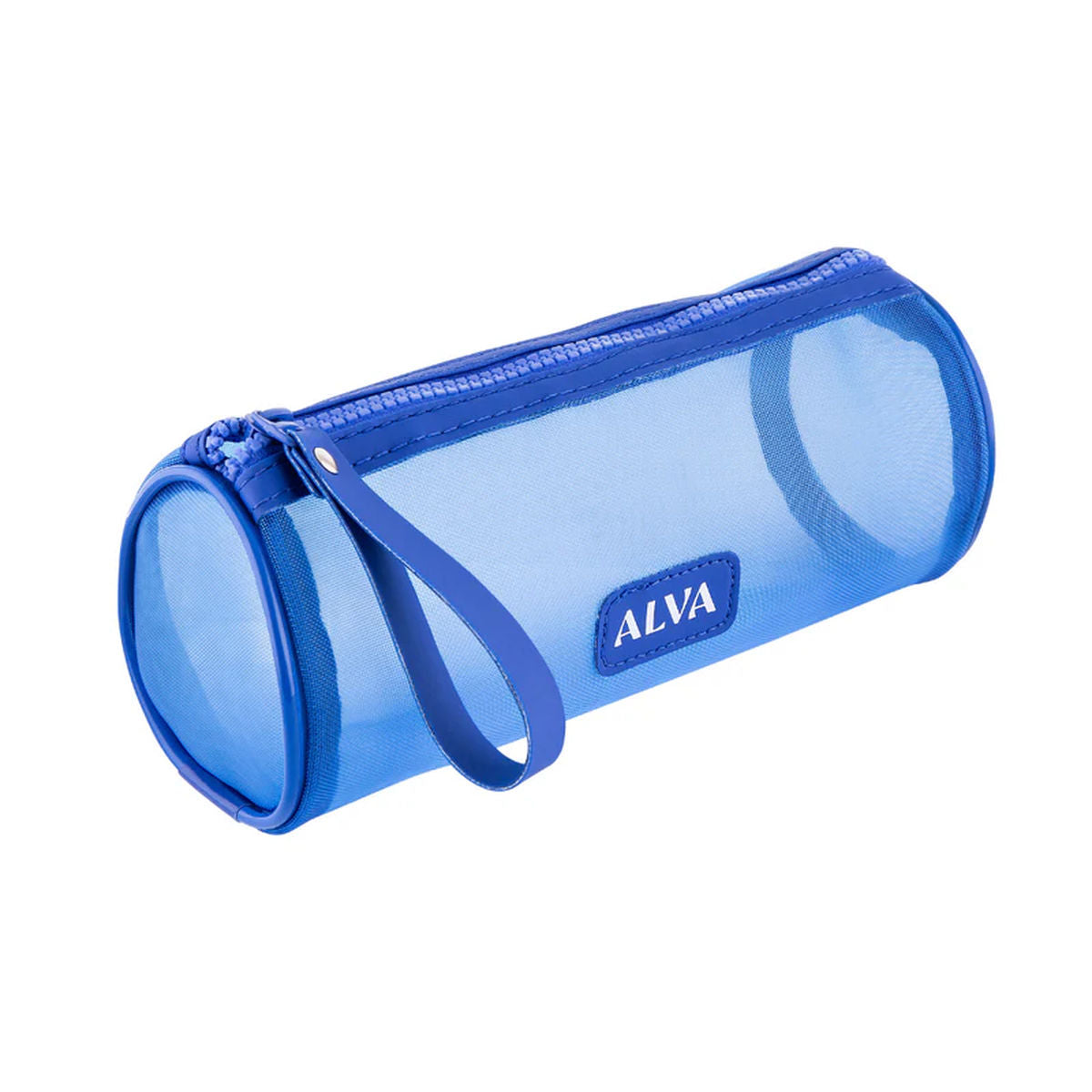 Estojo Tela Mosqueteiro Alva Azul