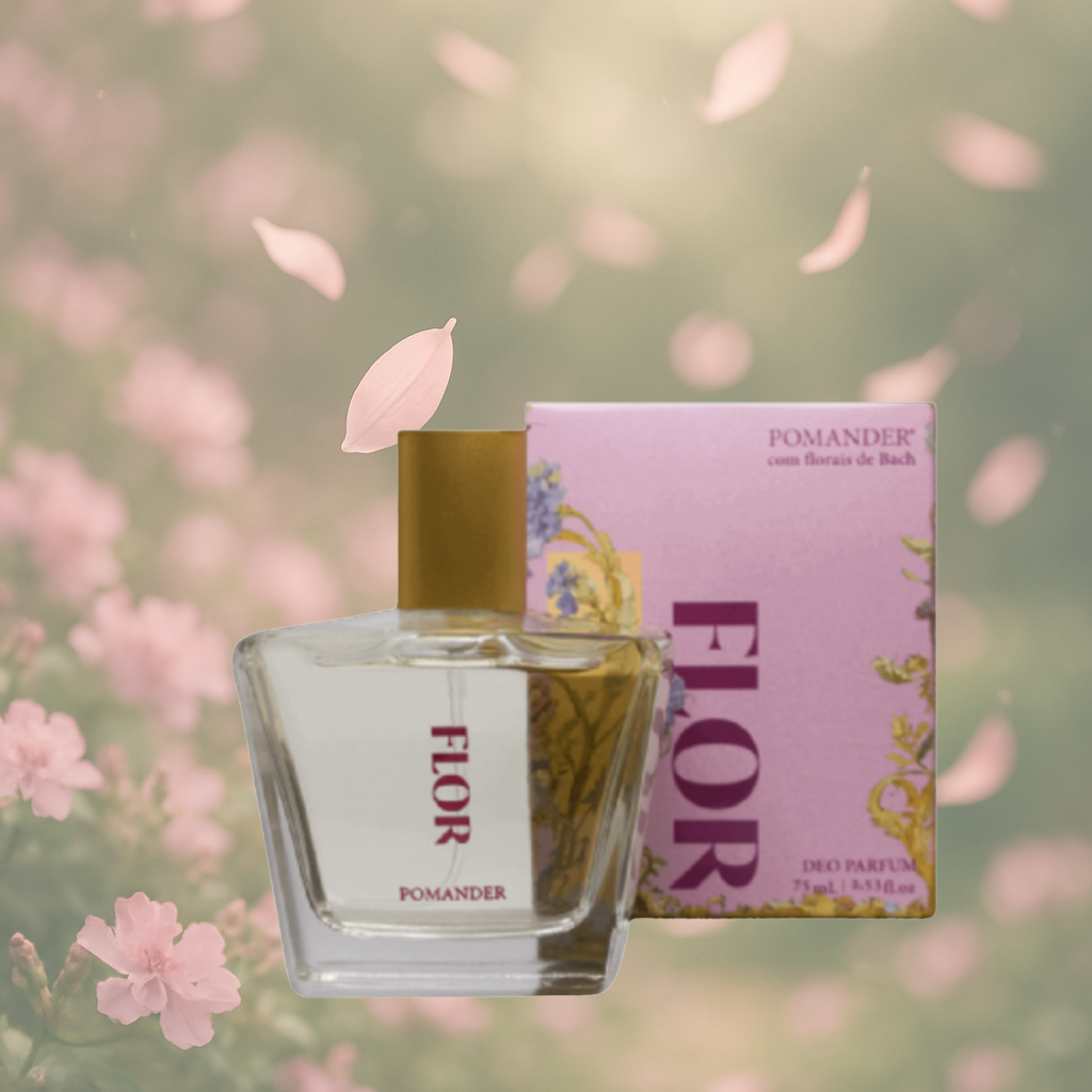 Pomander Flor Deo Parfum 75ml | Perfume Vegano com Florais de Bach