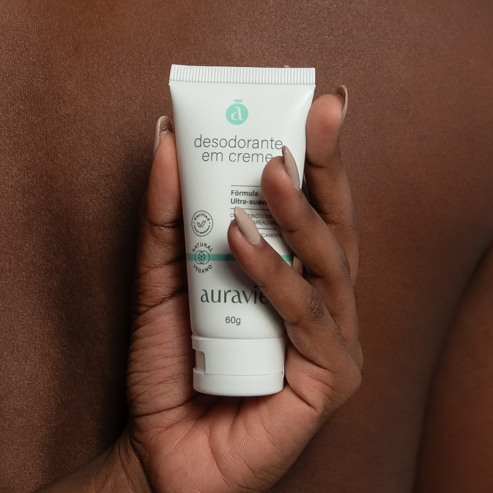 Desodorante em creme adulto - 60g Auravie