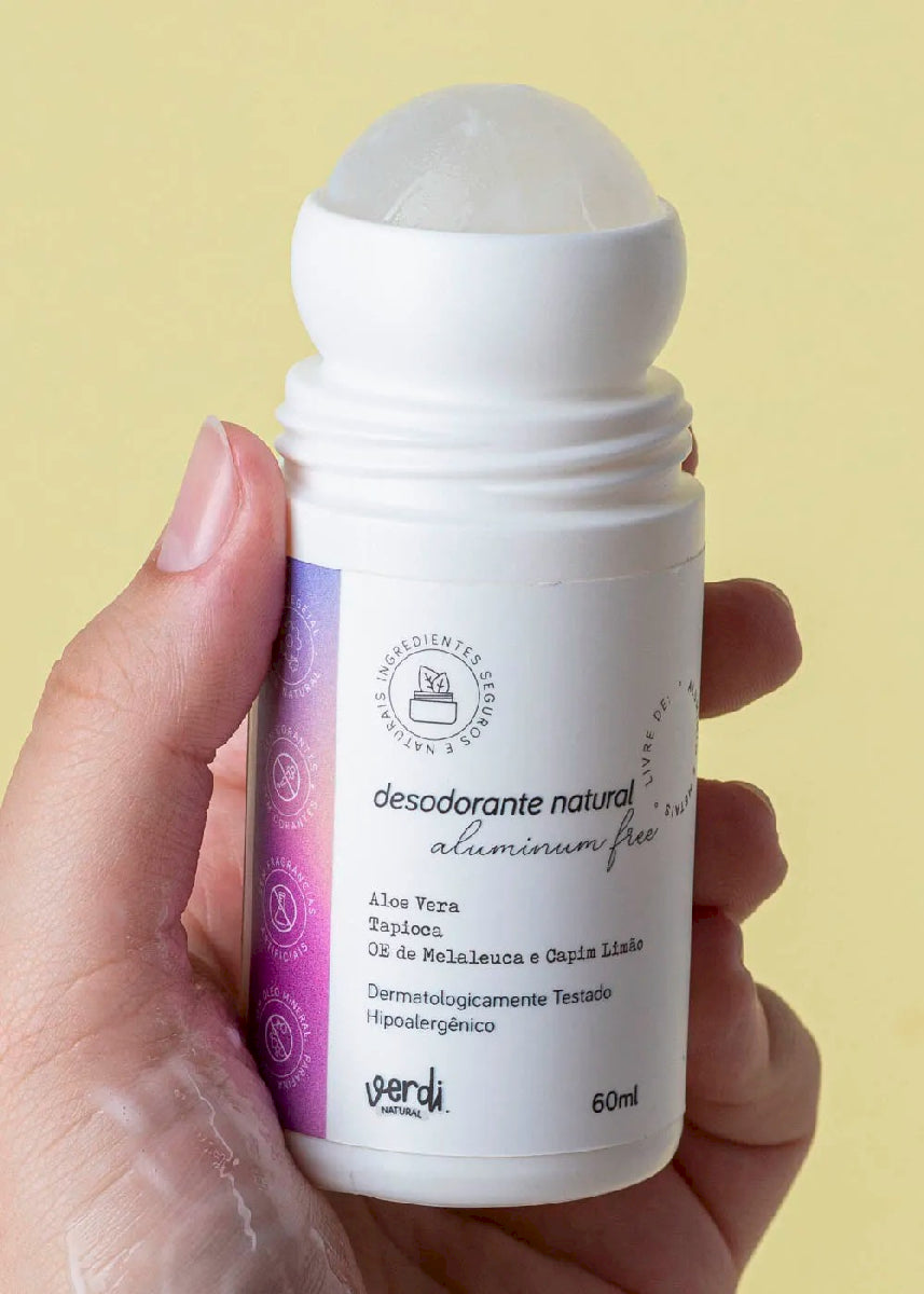 Desodorante Natural Sem Alumínio Verdi Natural 60g