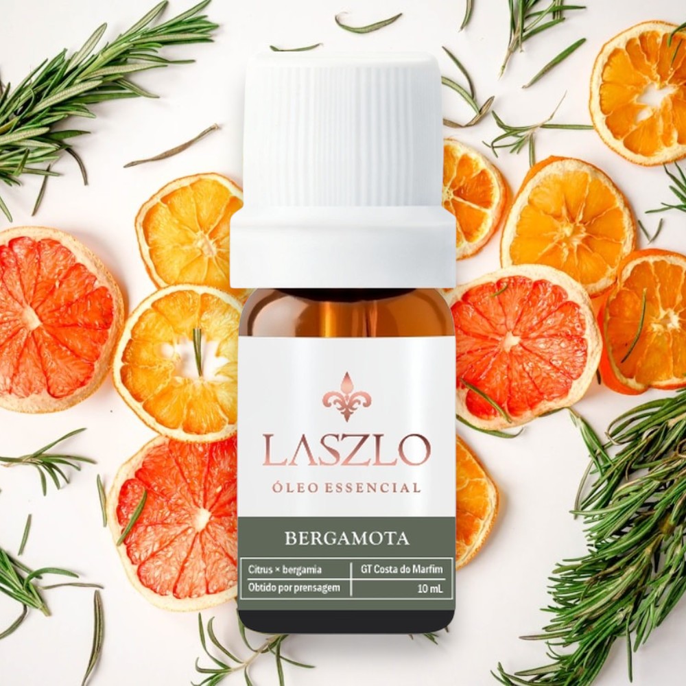 Óleo Essencial Bergamota GT Costa do Marfim 10ml - Laszlo