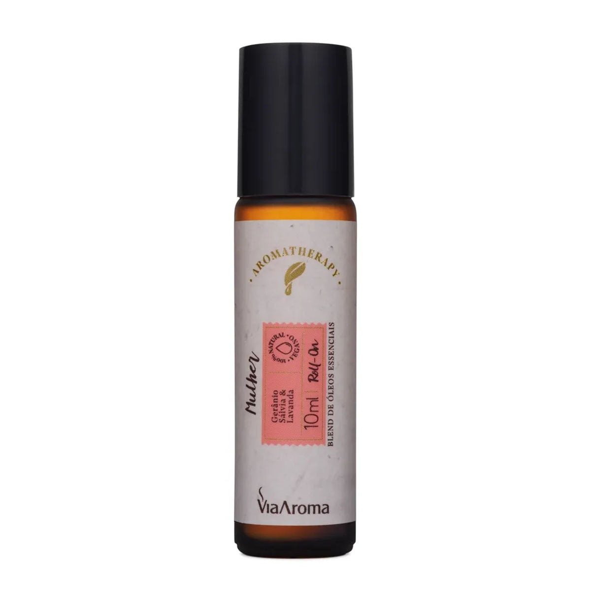 Roll-On Blend Óleos Essenciais Mulher Via Aroma 10ml