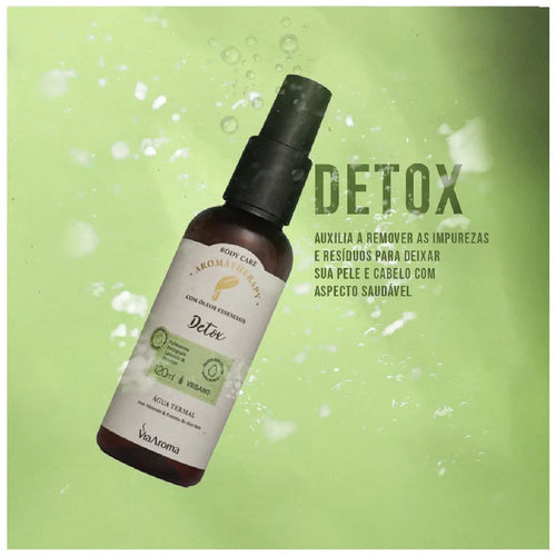 Água Termal Detox Aromatherapy 120ml Via Aroma