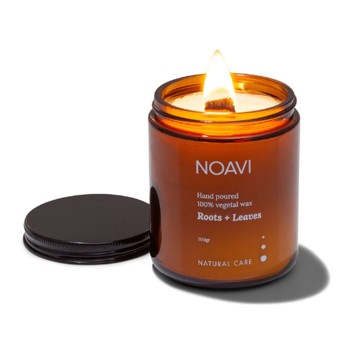 Vela Aromática Roots + Leaves Noavi 200g