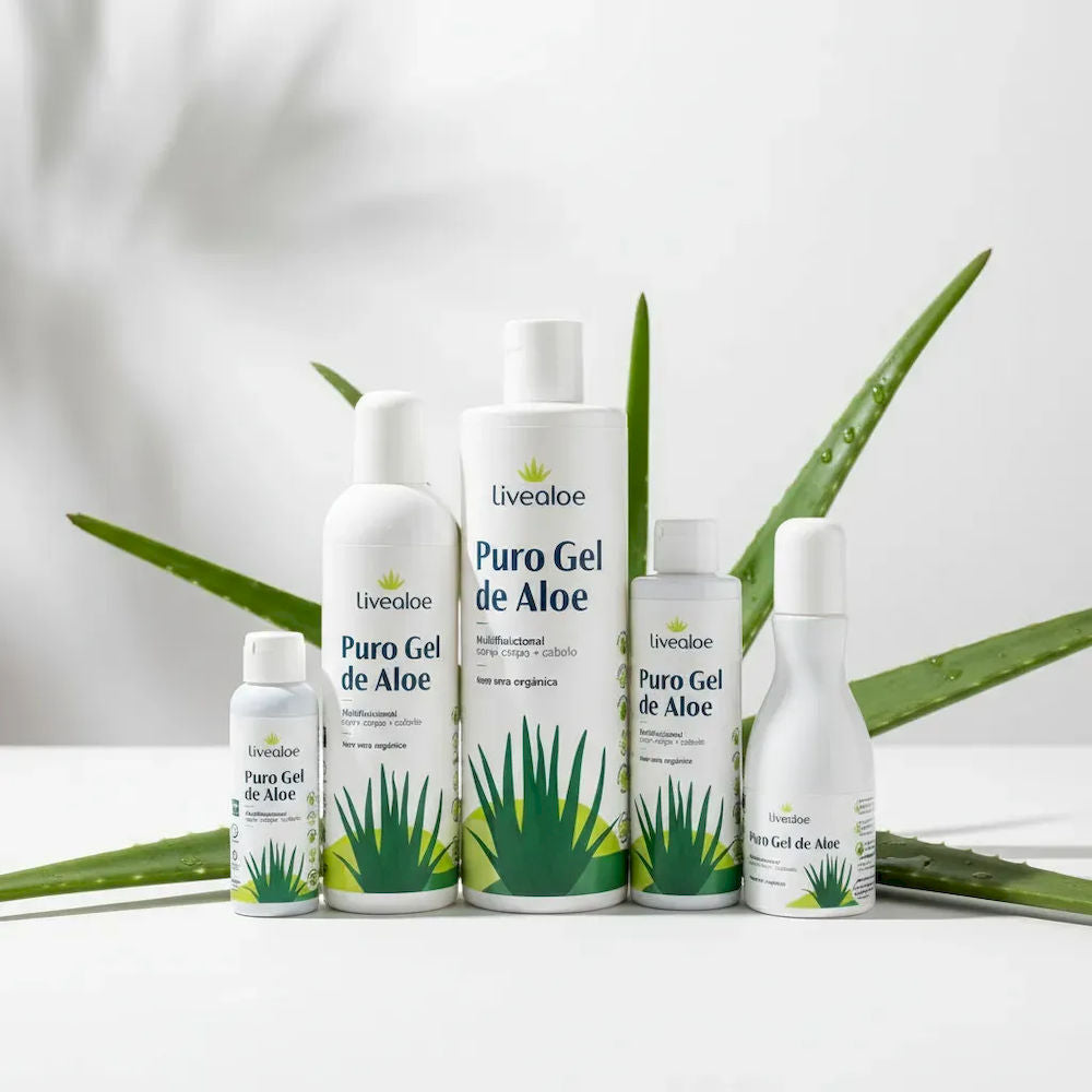 Puro Gel Natural Orgânico Aloe Vera Livealoe 120ml