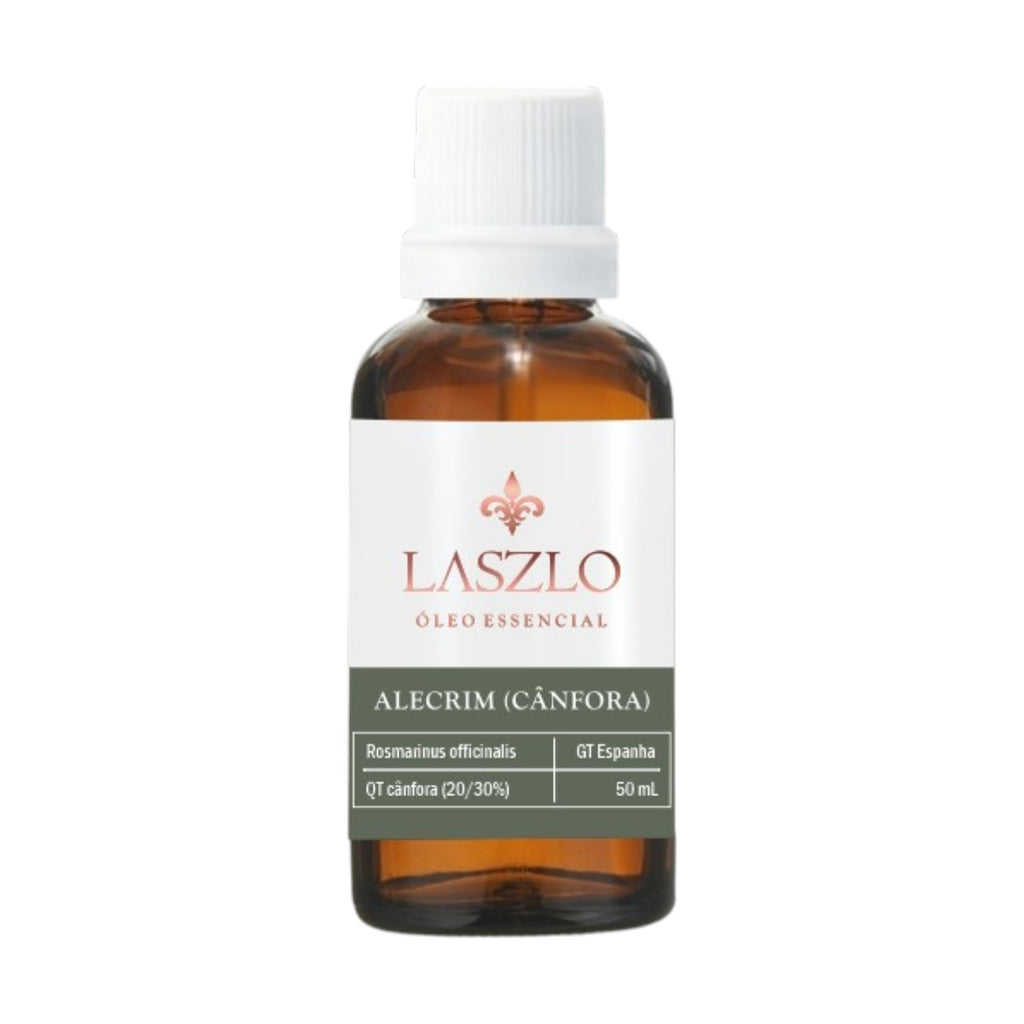 Óleo Essencial Alecrim QT Cânfora GT Espanha Laszlo 50ml