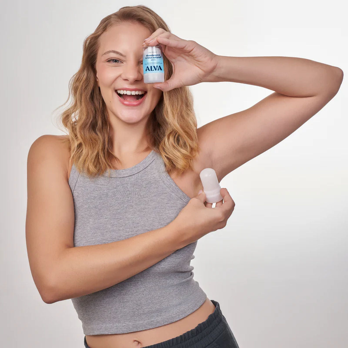 Desodorante Cristal Stick Vegano Alva 60g
