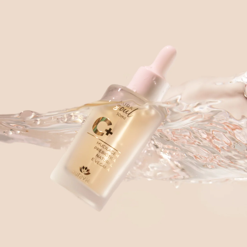 Serum Facial Solução de Vitamina C 10% Natural e Vegana 30ml