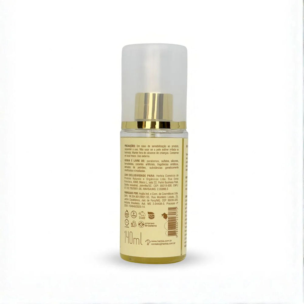 Óleo Hidratante Desodorante Corporal Trau Herbia 140ml