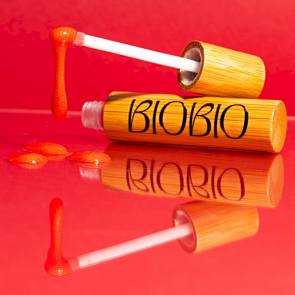 Lip Oil Gloss Bioplump Hidratante Vegano 7g Pitanga - Biobio