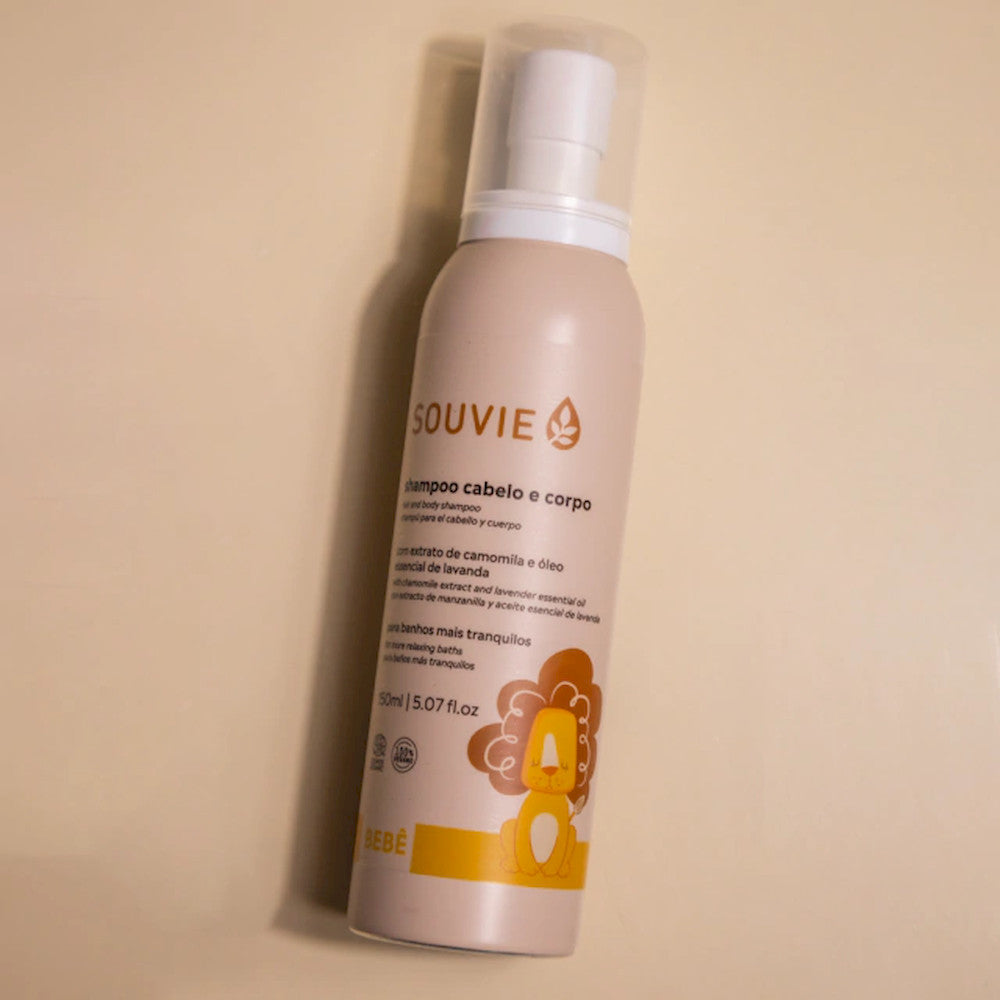 Shampoo Cabelo e Corpo Bebê 150ml - Souvie