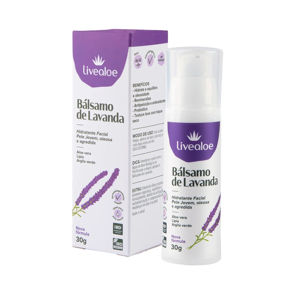 BÁLSAMO DE LAVANDA 30G Livealoe