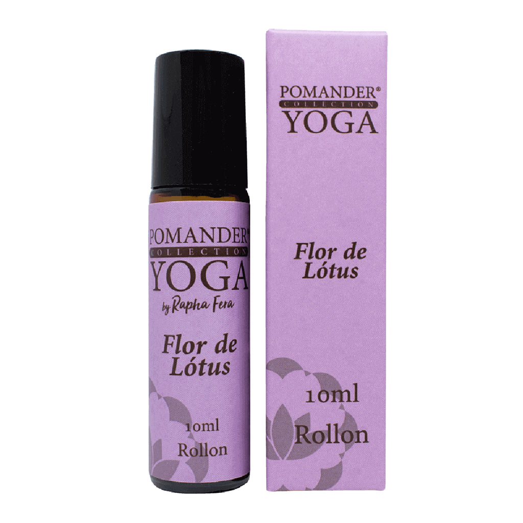 Pomander Yoga Transmutação Flor de Lótus Rollon 10ml