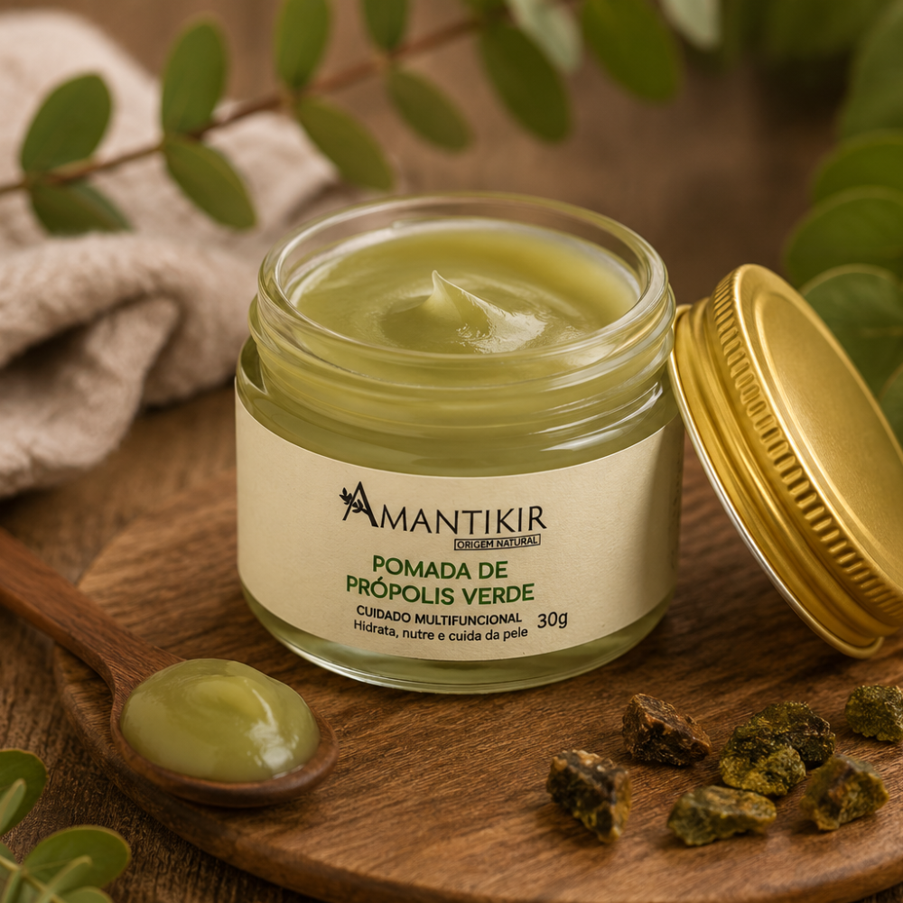 Pomada de Propolis Verde 30g - AMANTIKIR
