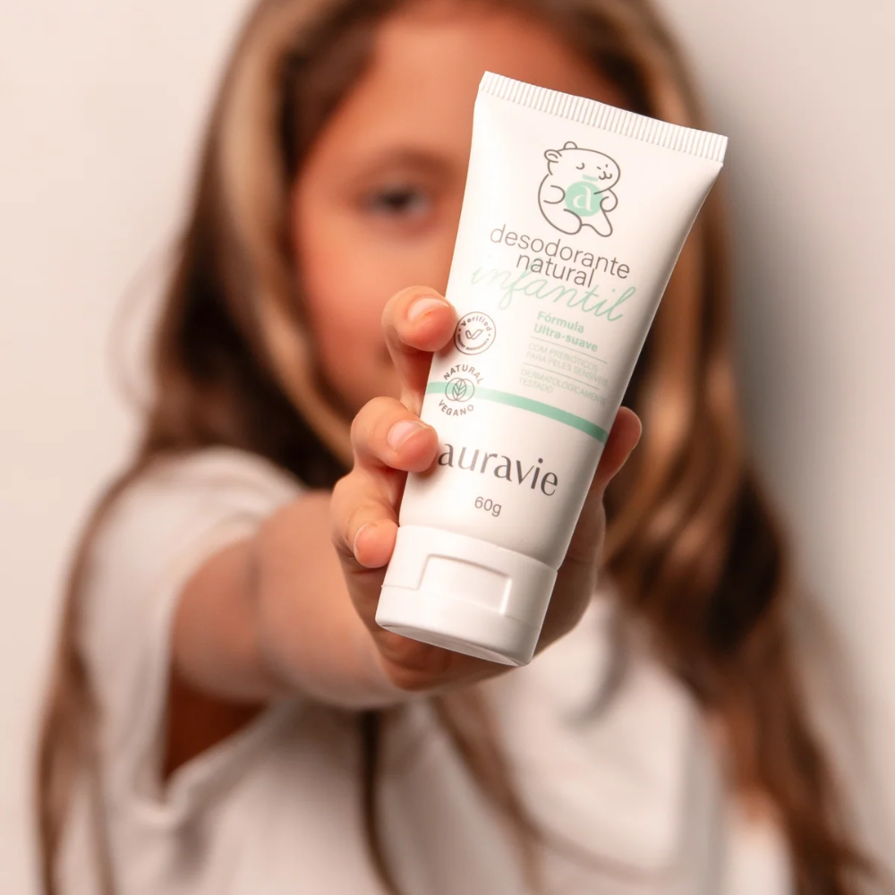 Desodorante em creme infantil - 60g Auravie