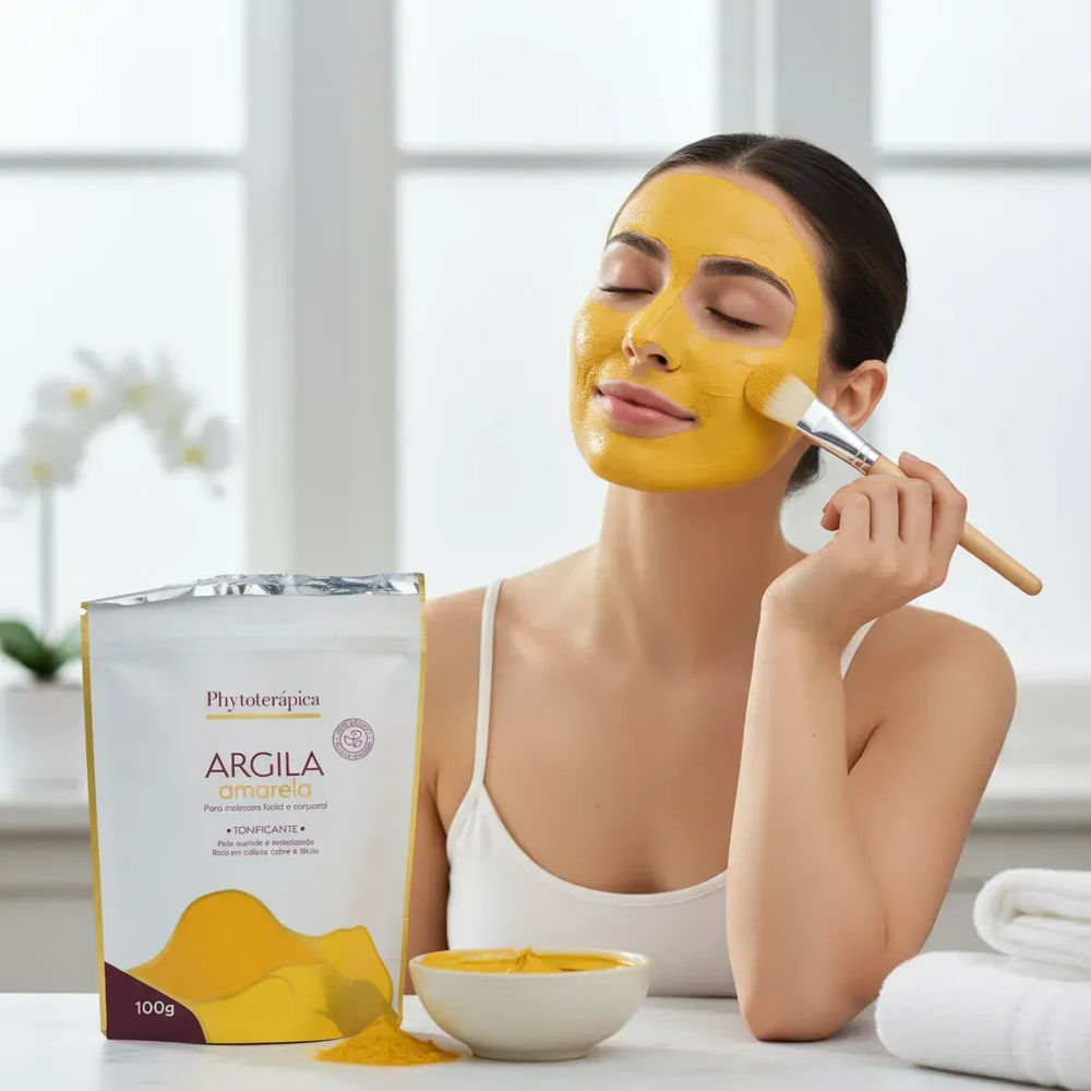 Argila Amarela 100g - Phytoterápica