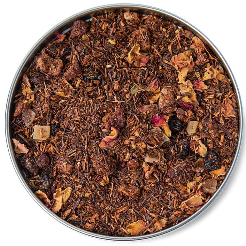 Chá Rouge Moncloa Lata 45g Rooibos com Frutas Vermelhas