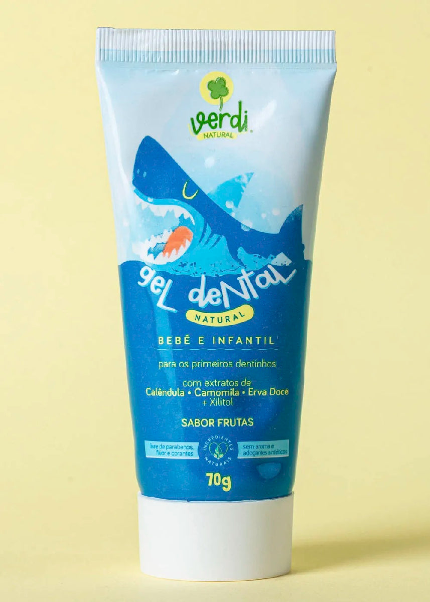 Gel Dental Para os Primeiros Dentes do Bebê Verdi Natura