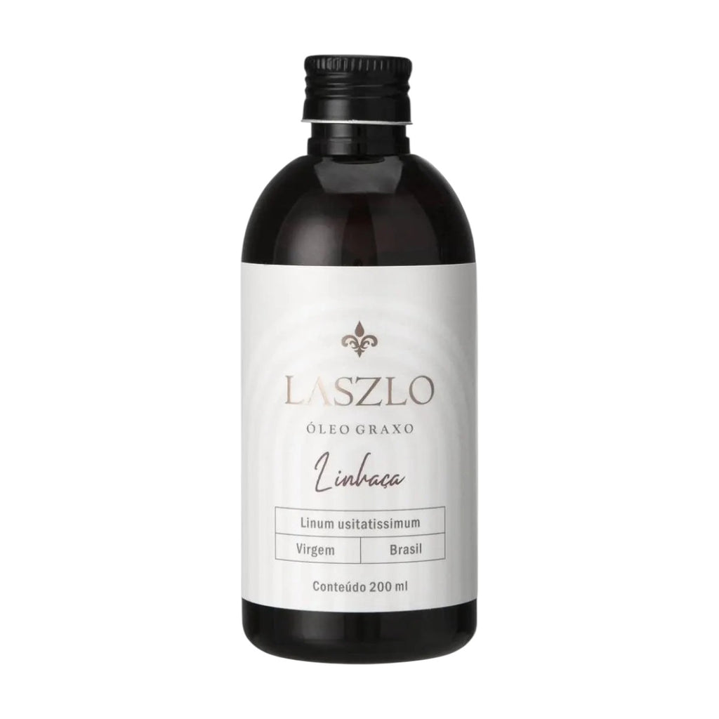 Óleo Vegetal Graxo de Linhaça Extravirgem Laszlo 200ml