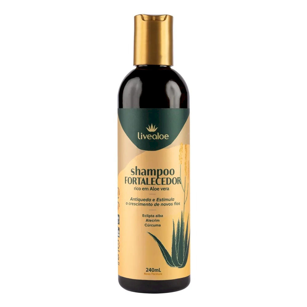 Shampoo Fortalecedor Livealoe 240ml