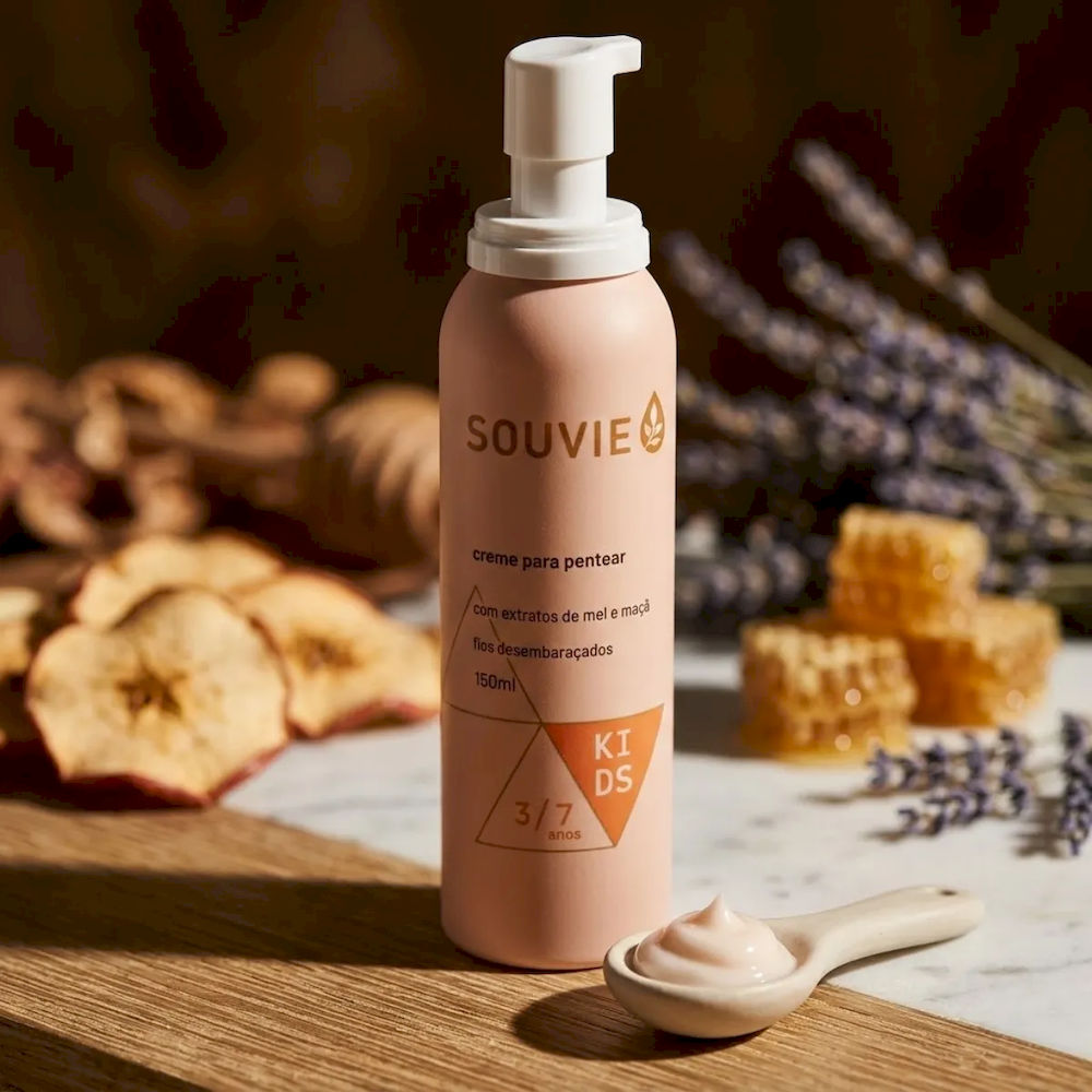 Creme Para Pentear Infantil Souvie 150ml
