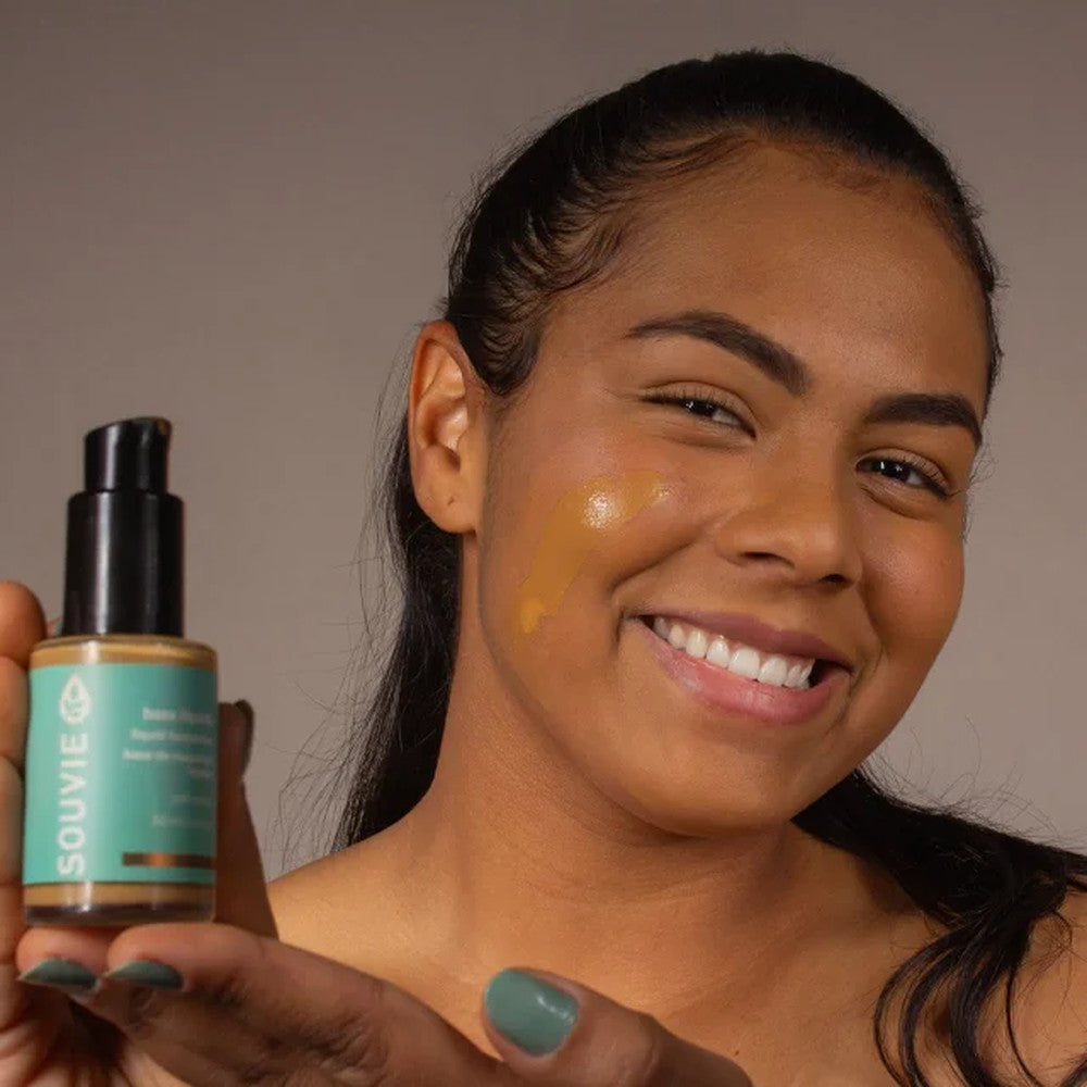 Base Líquida Orgânica Souvie Cor 60 Noz 30ml