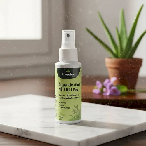Água de Aloe Nutritiva Livealoe 120ml