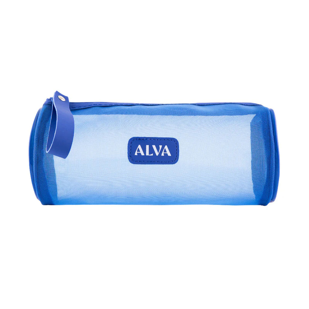 Estojo Tela Mosqueteiro Alva Azul