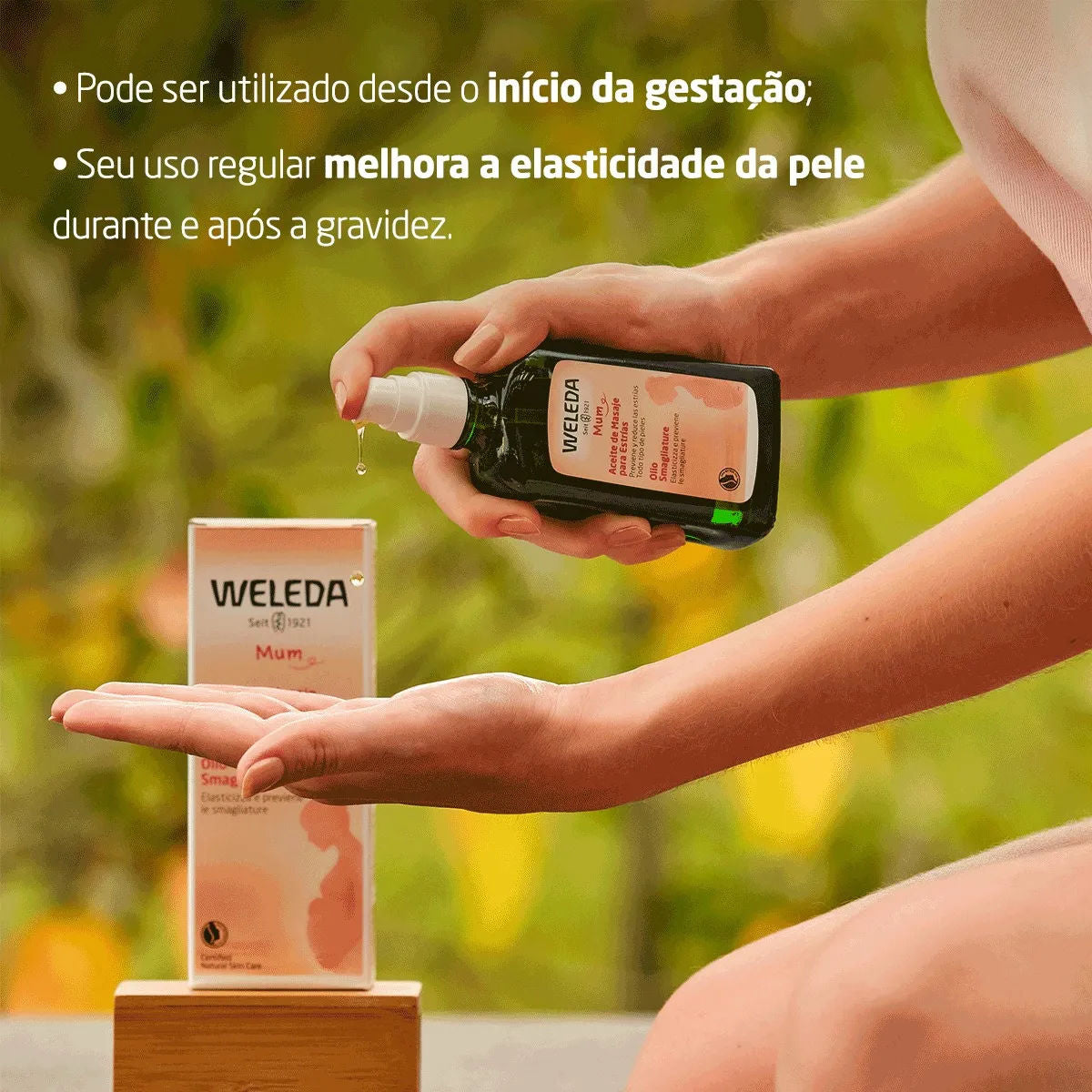 Óleo Para Prevenção de Estrias Weleda 100ml