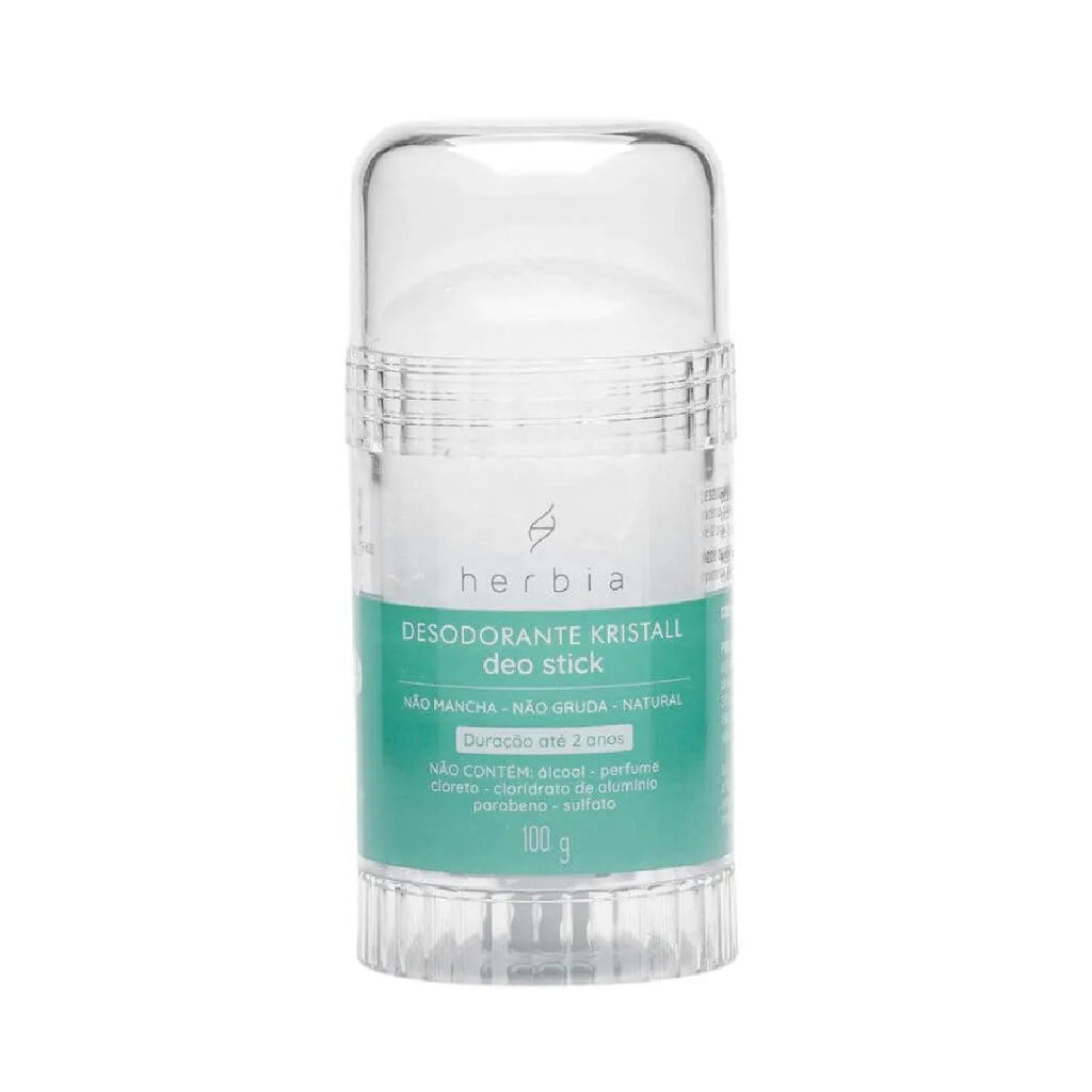 Kit Herbia Desodorante Cristal 100g + Spray Para Desodorante Cristal 60ml