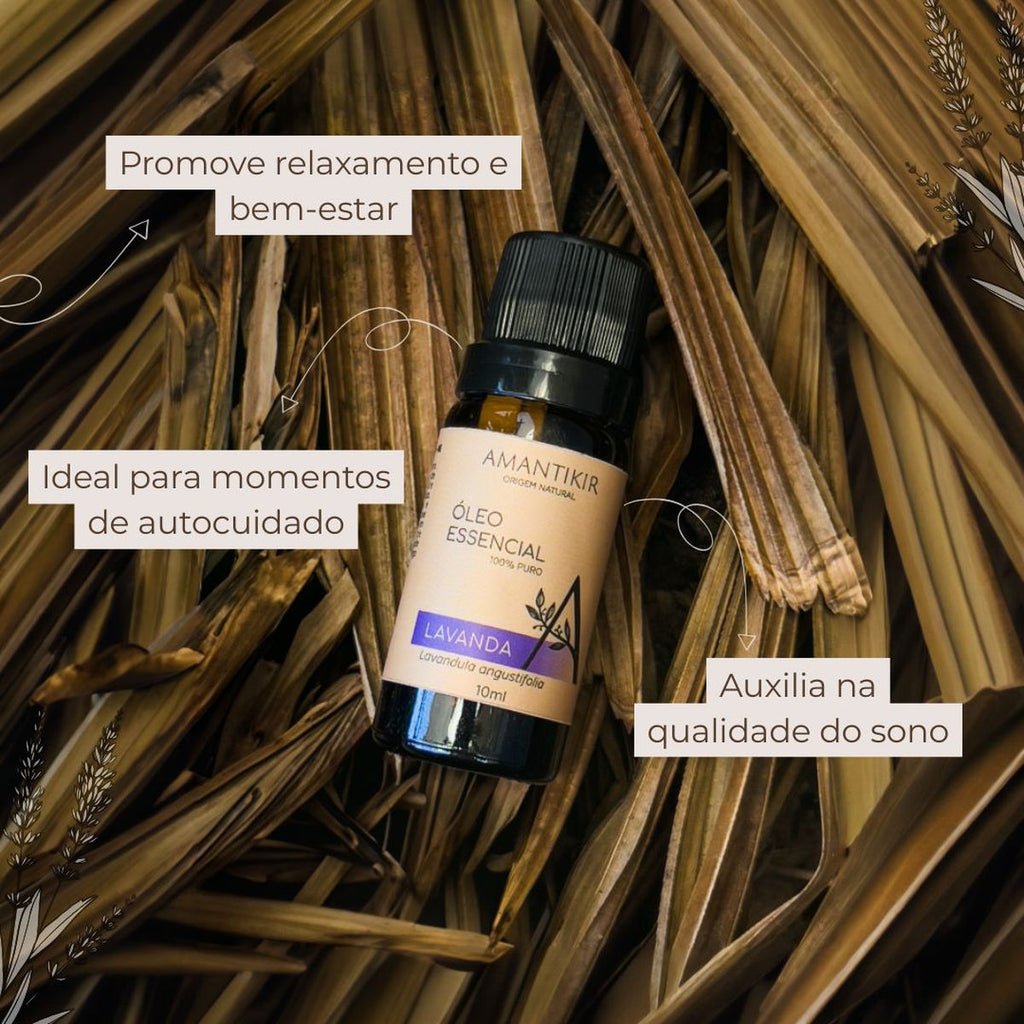 Óleo Essencial de Lavanda Francesa Amantikir 10ml