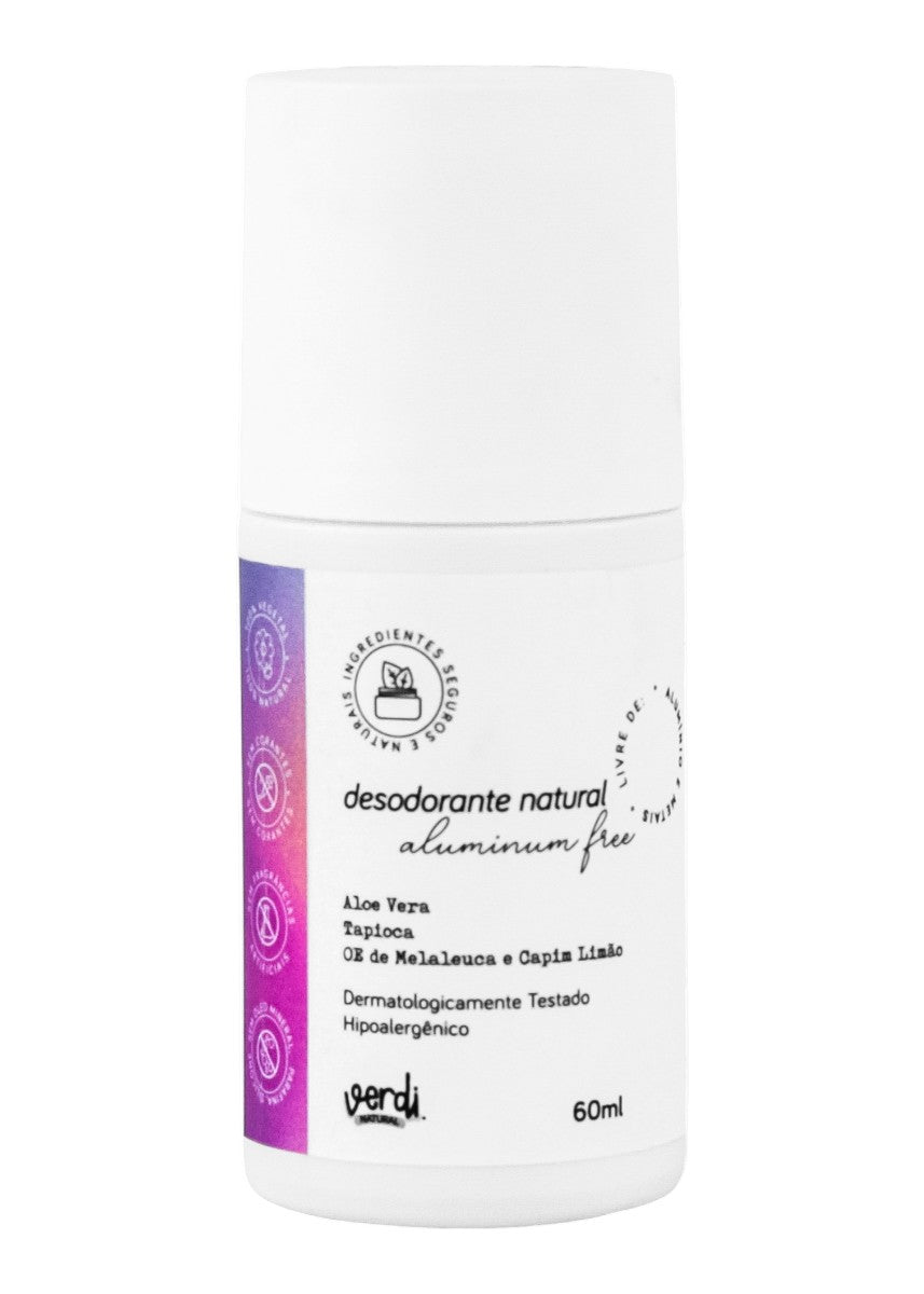 Desodorante Natural Sem Alumínio Verdi Natural 60g